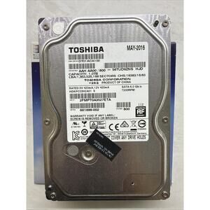 TOSHIBA DT01ACA100 1TB SATA HARD DRIVE P/N:661699-002